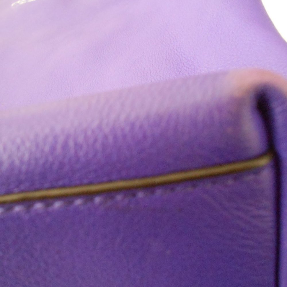 COACH LEGACY DUFLE LEATHER ULTRA VIOLET BAG - Picture 4 of 6